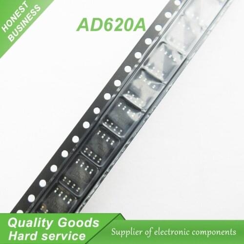 5PCS free shipping AD620AR AD620ARZ AD620A AD620 SOP8 instrumentation amplifier 100% new original quality assurance