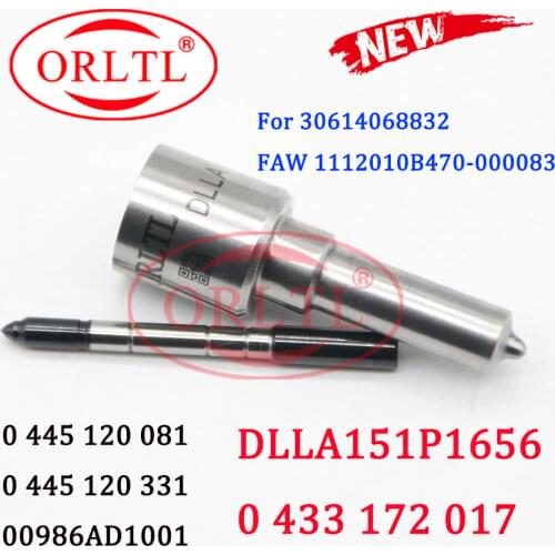ORLTL Oil Gun Nozzle Dlla151p1656 Fuel System Fuel Nozzle 0 433 172 017 Fuel Valve Truck Nozzle Dlla 151 P 1656