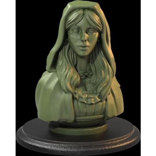 62mm Resin Figure Model Kit Unassambled Unpainted BUST609