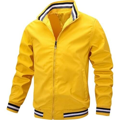 Jackets Men Casual Flight Jacket Male Solid Military Jacket Men Fashion Slim Pilot Jacket Men Baseball Jackets Mens Tops