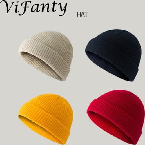 Classic Hot selling Mens and Womens Knit Beanie Hat Warm Winter Hats Knit Beanie Cap Daily Beanie Hat