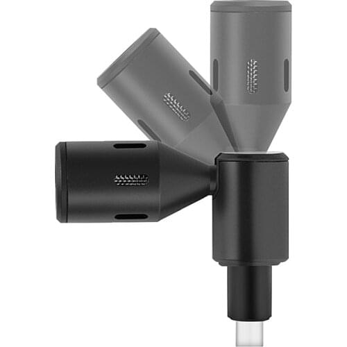 Mini 3.5mm TRRS USB-C Type-C Condenser Microphone for iPhone Android Smartphone Laptop Tablet Phone Vlogging Video Recording Mic