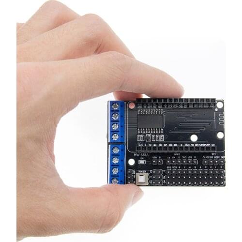 ESP8266 L293D NodeMCU Motor Shield Board 2-Channel High Power H-Bridge l293d ESP-12E Drive Module For Car Remote