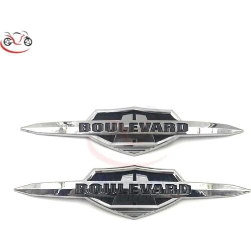 Motorcycle 3D Fuel Tank Emblem Badge Decals Sticker Tank Pad Protector Stickers For Suzuki BOULEVARD C50 M50 C90 M90 C109R M109R