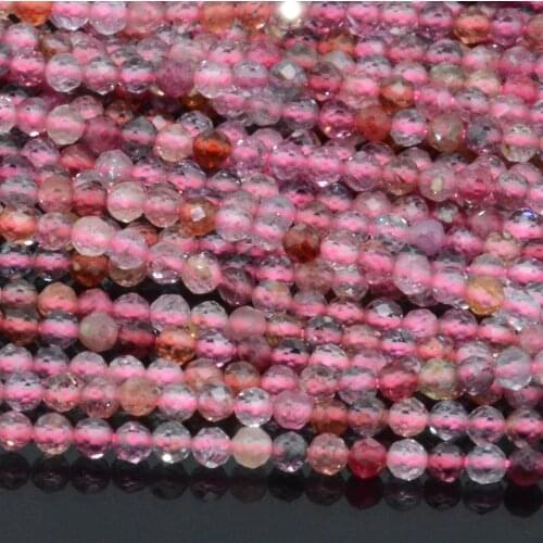 Natural Clean Quality Multiple Spinel Faceted Round Beads 2.3mm