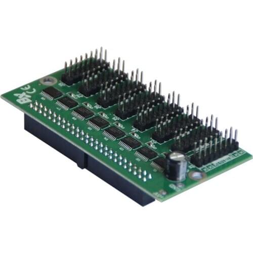 Onbon HUB256-T8(backside insert) BX 8 groups HUB08 interfaces LED controller adapter for rental led video screen