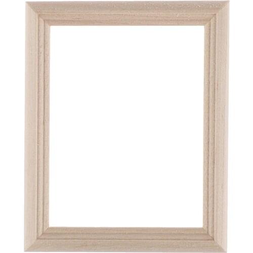 Resin Photo Frame Simulation Furniture Model Toy For Children Doll House Decoration 1/12 Dollhouse Miniature Accessories