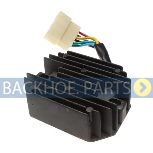 Voltage Rectifier Regulator 12V 6 Wire 185530 for Grasshopper Tractor 1822D 718D 721D 721G