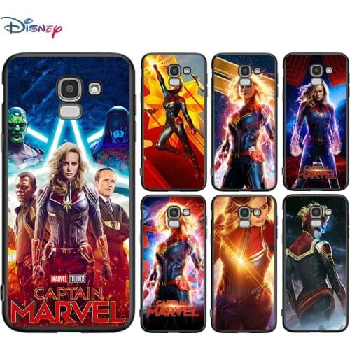 Marvel Avengers Super Hero Captain Marvel For Samsung Galaxy J2 J3 J4 Core J5 J6 J7 J8 Prime Duo Plus TPU Silicone Phone Case