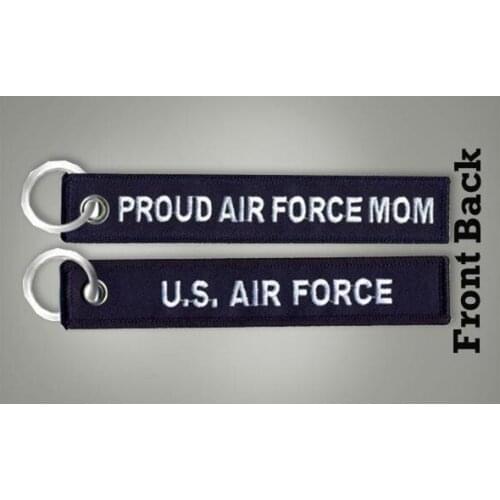 United States Air Force USAF Mom Proud Air Force Mom Key Chain