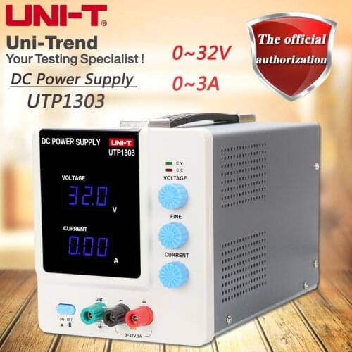 UNI-T UTP1303 single-channel linear DC power supply 0 to 32V / 0 to 3A constant voltage / constant current function