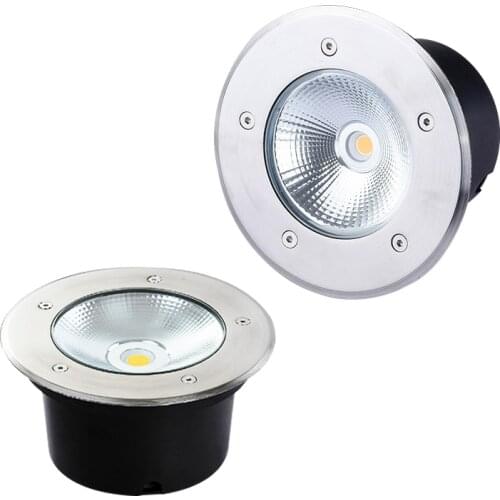Waterproof IP67 3W 5W 10W 15W LED garden buried AC110v 220v Outdoor Recessed Deck Light Underground Lamp Sidewalk Lighting DC12V