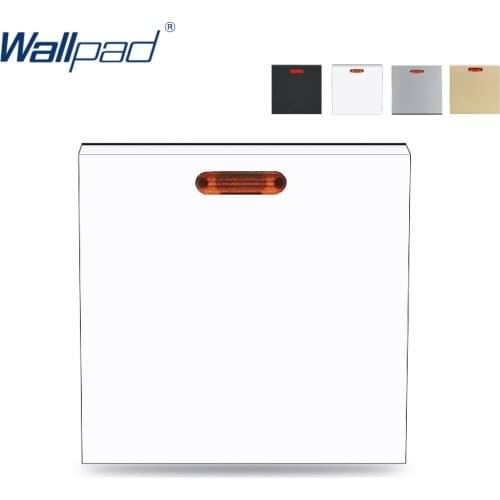 Wallpad 20 Amp 20A Water Heater Switch with LED Indicator Function Key For Module only 52*52mm