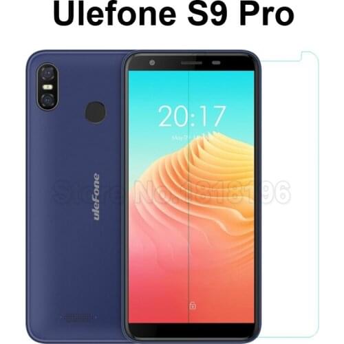 2PCS Tempered Glass For Ulefone S9 Pro 9H Protective Mobile Phone Film Screen Protector for Ulefone S9 Pro 5.5" Case Glass Cover