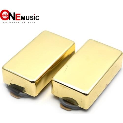 Closed Styple Electric Guitar Humbucker Pickup Sealed Neck Bridge Pickup for LP Guitar Gold