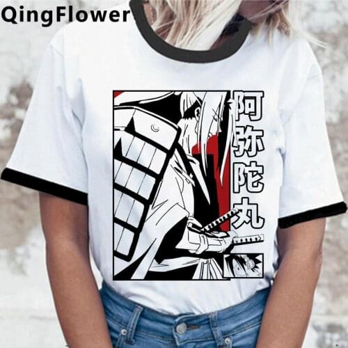 Shaman King summer top women plus size tumblr couple graphic tees women clothes top tees harajuku