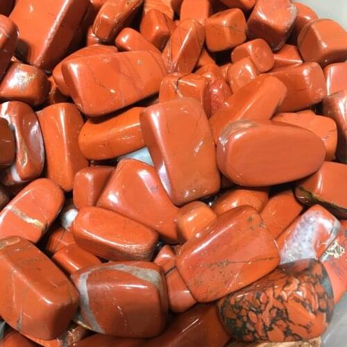 100g energy chakra stone natural red jasper reiki healing crystals meditation gemstone as pocket stone clear negative energies
