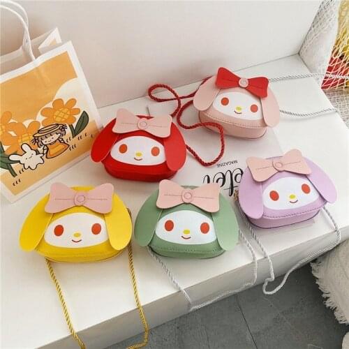2021 Melody cartoon Messenger Bag Cute girl Small Backpack Mini Shoulder Bag Handbag children coin bag