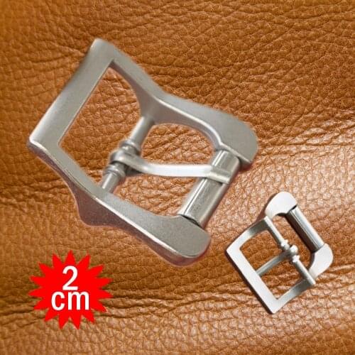 24pcs Pack CENTER ROLLAR BUCKLE metal silver alloy 2cm all purpose strap pin buckle saddlery hardware