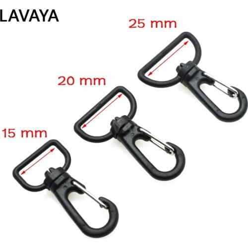 5pcs Plastic Lobster Clasp Swivel Trigger Snap Hooks for Bag Straps Keychain Ring Outdoor Backpack DIY Craft Accessories