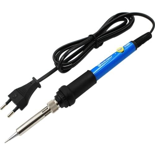 60W Adjustable Temperature Electric Solder Iron,Mini Handle Heat Pencil Welding Repair Tools Soldering Iron Kit Set Hand Tools