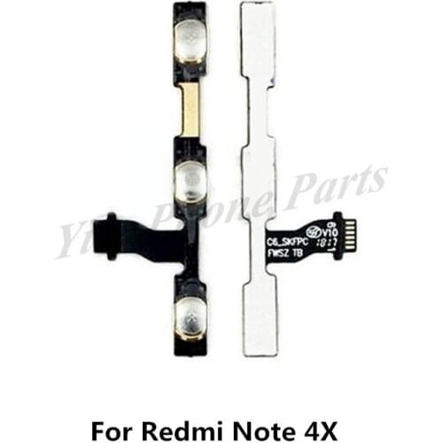 For Xiaomi Redmi Note 4X Power On off Volume up down Side Button Flex Cable