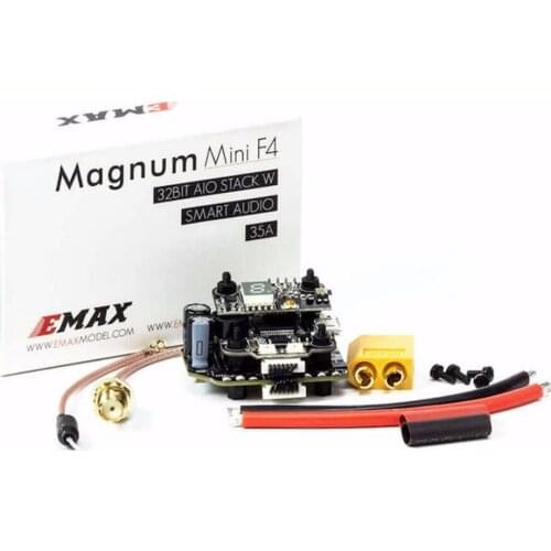 EMAX F4 35A Flying Tower Flytower 4in1 OSD VTX Mini Magnum 2-F4 BLHELI32 35amp 6S Flight Controller RC DIY Racing Drone Aircraft