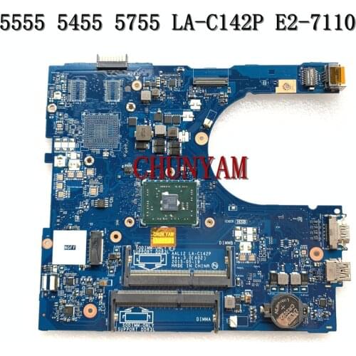 NEW AAL12 LA-C142P E2-7110 CN-0Y7P00 Y7P00 FOR DELL INSPIRON 15 5000 5555 5455 5755 Laptop Motherboard 100% tested mainboard