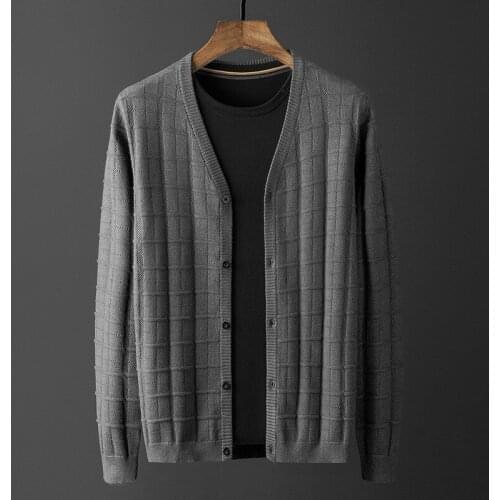 New Spring Autumn Mens Sweaters Luxury V Neck Cardigan Computer Knitted Sweater Male Plus Size 4xl Slim Fit Man Sweaters 3xl