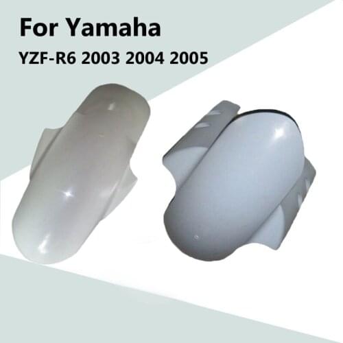 For Yamaha YZF-R6 2003 2004 2005 Motorcycle Unpainted Front Mudguard Fender High and short Two styles ABS Injection Fairing