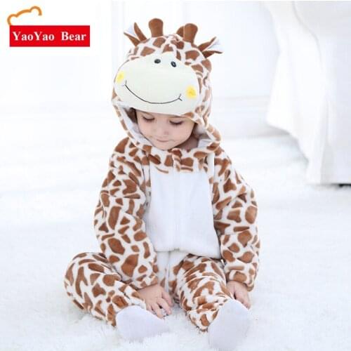 Spring New Pattern Animal Costume Baby Clothes Girl newborn Romper Boys Cute Pattern Jumpsuit 3-24 months Children Clothing