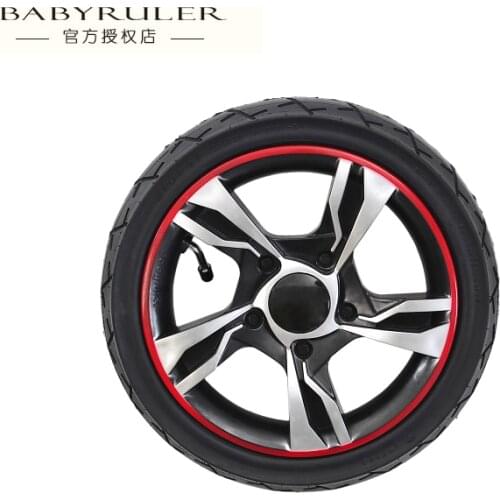 Babyruler/Momiko original rear wheel baby stroller accessories tire BB car inner tube outer tire 270x47-203