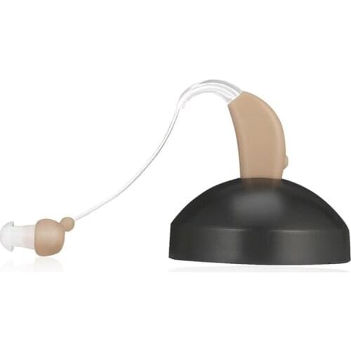 Rechargeable Portable Mini Hearing Aids Sound Voice Amplifier Behind The Ear JZ-1088F For The Elderly Hearing Aid EU/US Plug