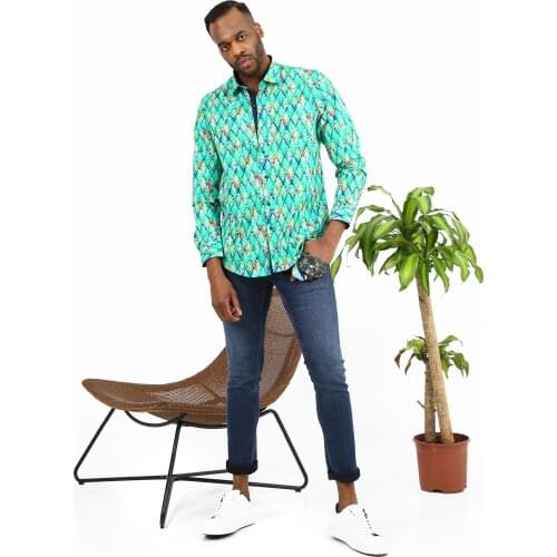 Мужские хлопковые рубашки Smc By Semco China At AliExpress