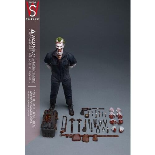 SWTOYS FS037 1/6 New Skinning Clown Figure Model Set 12" Male Soldier Action Figure Dolls In Stock