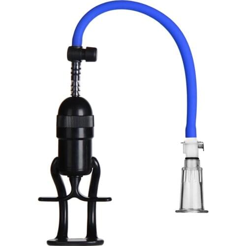 Sex Toys Vacuum Pump Nipple Clitoris sucker with Valve Sucking Nipple Acrylic Cylinder Stimulator for Woman