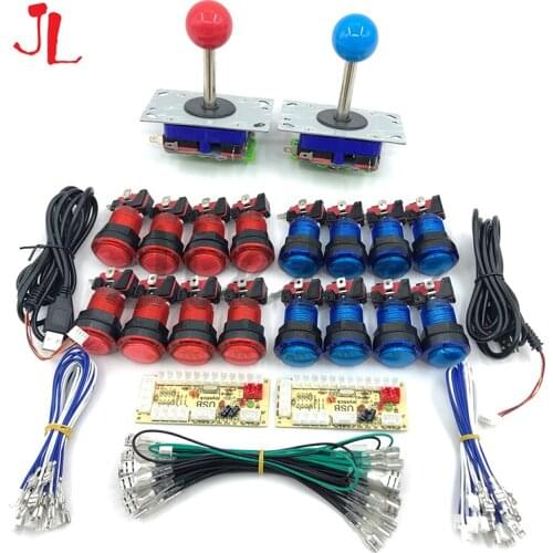 Ondersteunende: Win98/Win Me/Win 2000/Win XP/Raspberry pi Perfect: Perfecte Kit voor 1-2 Speler Arcade PC Game DIY Project Kenme