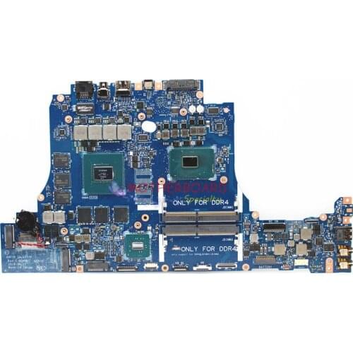 Vieruodis FOR Dell Alienware 17 R4 Laptop Motherboard W/ I7-7700HQ CPU GTX 1060M GPU DDR4 BAP10 LA-D751P CN-0NXK67 0NXK67 NXK67