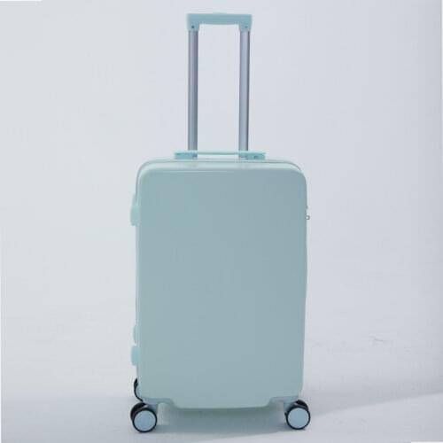 Green all-aluminum trolley suitcase H073-46622