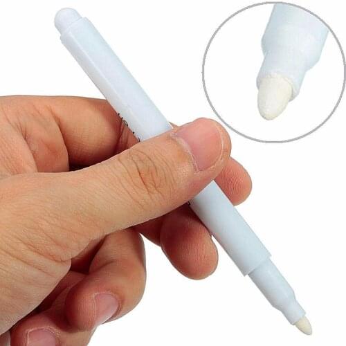1 PC White Liquid Chalk Pen Marker Glass Window Chalkboard Used Ink Pen on Chalkboard Window Liquid White Blackboard Pen T9U4