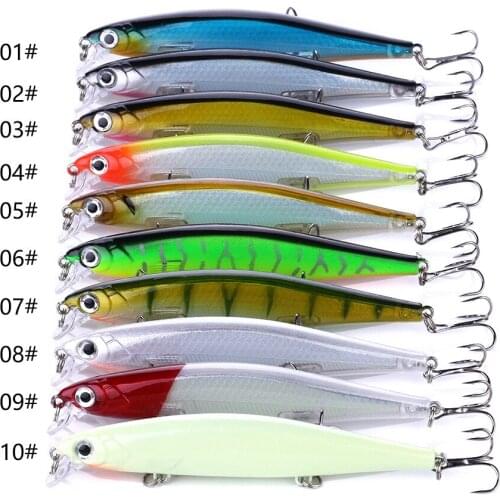 110mm 13g bass big fish fishing trough hard bait ba bait for freshwater fishing bionic bait