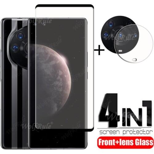 4-in-1 For Huawei Honor Magic 3 Pro Plus Glass For Honor Magic 3 Pro Plus Screen Protector For Honor Magic 3 Pro Plus Lens Film