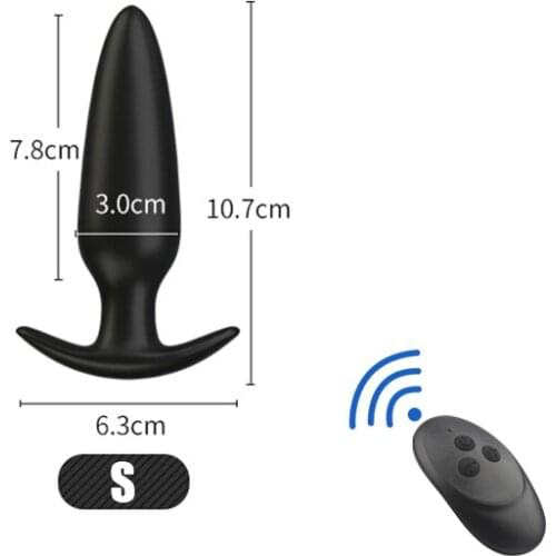Vibrating Butt Plugs Dildo Vibrator Prostate Massage Wireless Remote Control Anal Plug G-spot Stimulator Sex Toys For Man/Woman