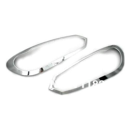 Car Styling Chrome Head Light Cover Trim For Volkswagen For VW Golf MK6