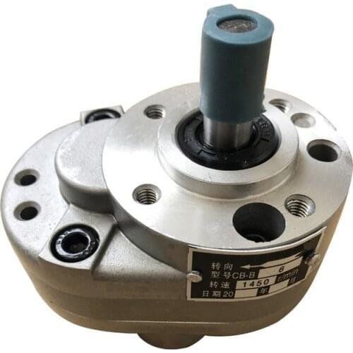 Hydraulic Gear Oil Pump CB-B4F CB-B6 CB-B10 Aluminum Alloy Low Pressure Lubrication Pump Hydraulic System of Machine Tools NEW
