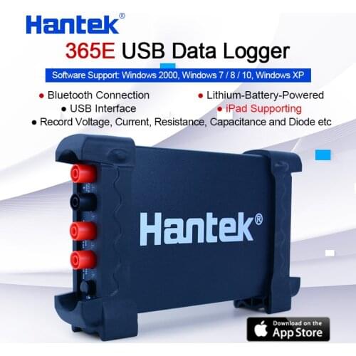 Hantek 365E USB bluetooth wireless Digital Data Logger Recorder virtual Multimeter iPad/Windows 7/8/2000/XP Supporting