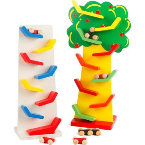 Montessori Toys Educational Wooden Toys for Children Early Learning Kids Intelligence Cognitive Development Track Game