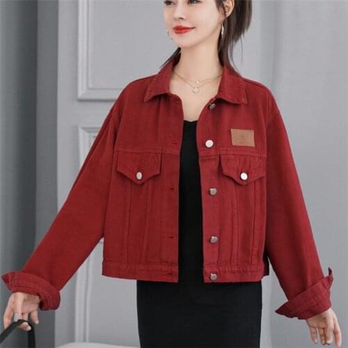 Jacket Coat fash Woman Coat denim jacket Woman Casual jacket Short Coat Super beautiful Women Jacket autumn new Women Basic Coat