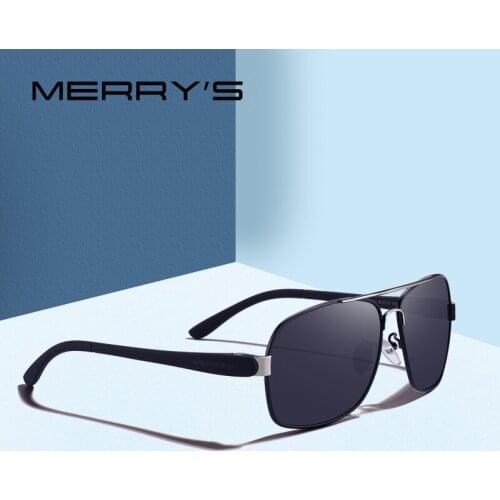 MERRYS DESIGN Men Classic HD Polarize Sunglasses For Men Driving Luxury Shades TR90 Legs sun glasses UV400 Protection S'8501