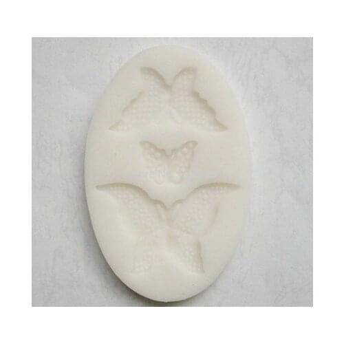 New 3 cavities assorted lace BUTTERFLIES sugarcraft mould silicon mold kit, Food Grade, non stick Sugar paste